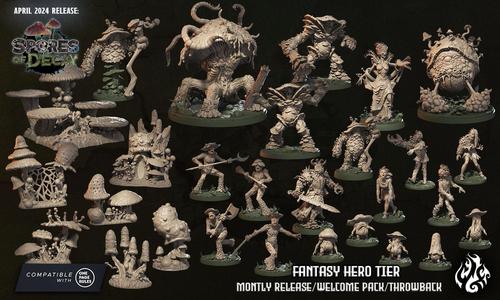  Spores of Decay  ~ April '24 Fantasy Bundle