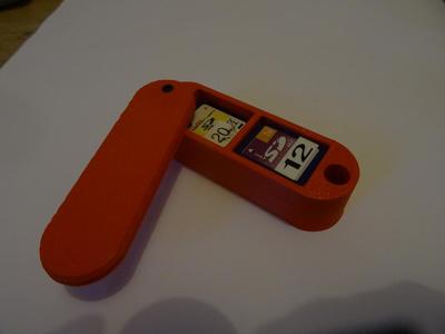 Boite de rangement SD / Box for sd card