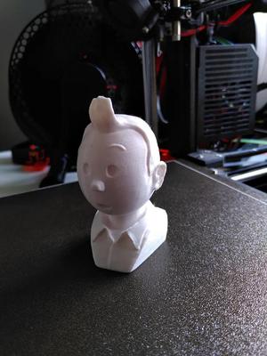Tintin Bust   