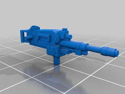 Machine gun and Auto grenade launcher (for 28mm miniature)