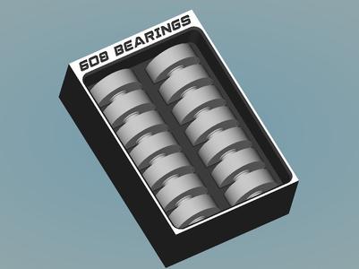 BaBo organizer insert for 608 bearings (3x2)