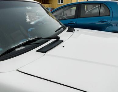 Volvo 240 snow caps