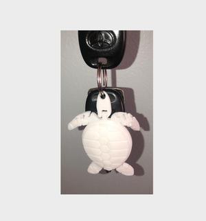 Flexible Turtle Keychain
