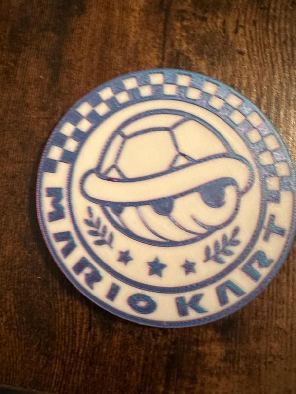 Mario Kart Coaster and Magnet