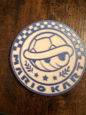 Mario Kart Coaster and Magnet