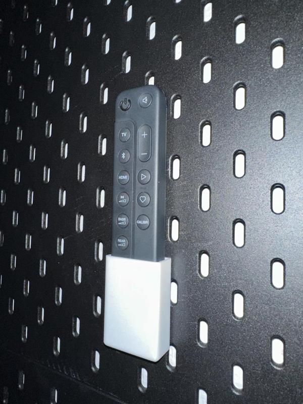 Jbl bar 1000 Remote hanger for ikea skadis