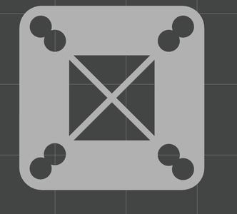 mounting for drone 20x20 16x16