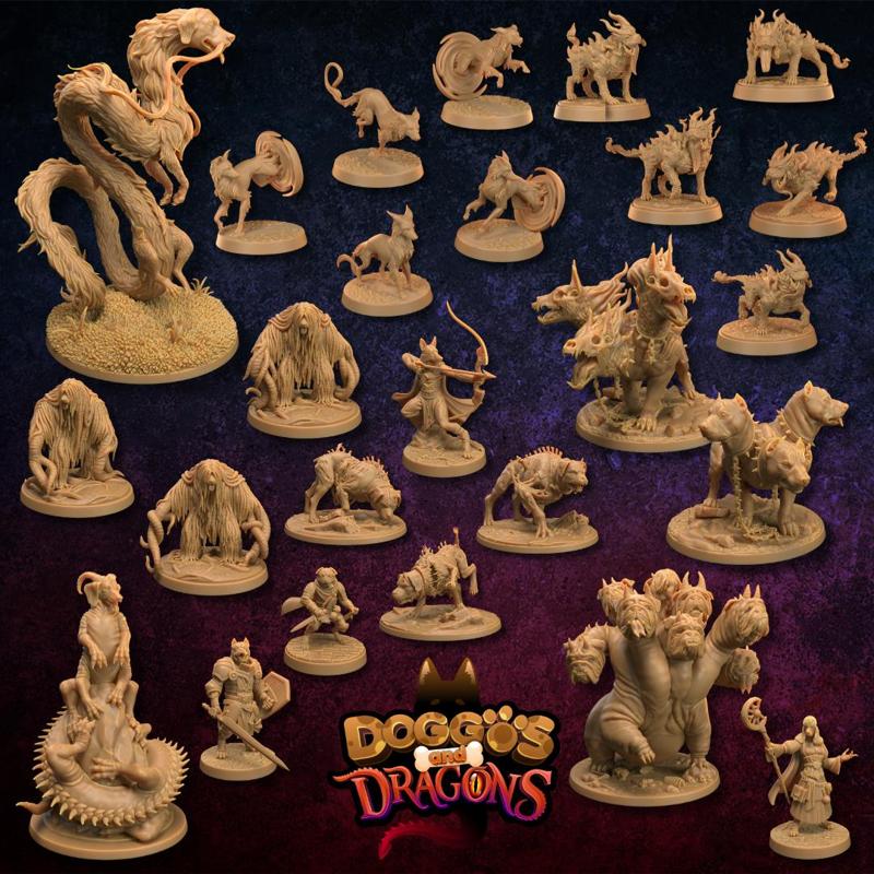 Doggos and Dragons | Trapper Tier | PRESUPPORTED