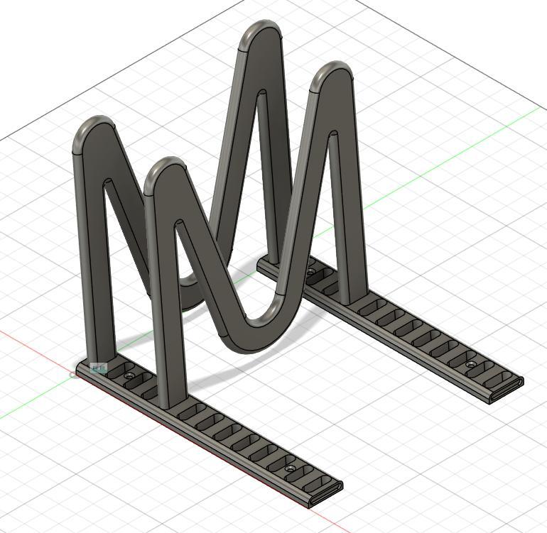 Modular pan or plate rack