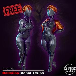 Atomic Heart Ballerina Twins Fan minis