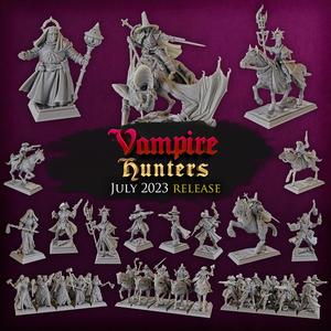 Titan Forge Miniatures - 2023 - July - Vampire Hunters Reborn