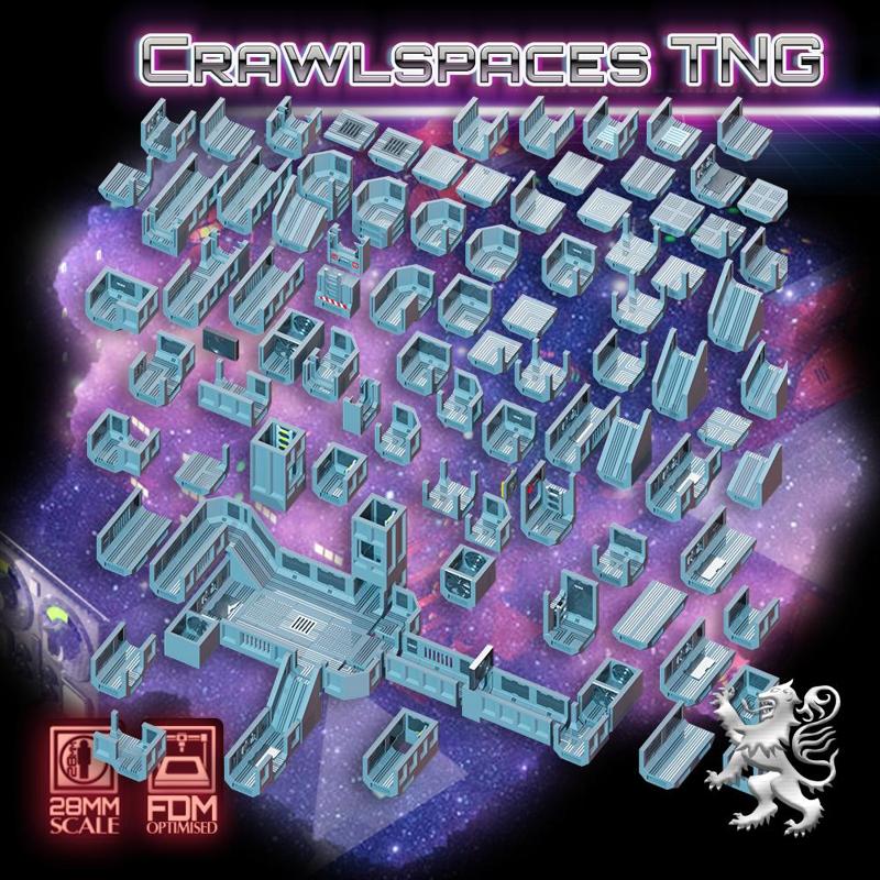 Crawlspaces TNG 28mm Scifi Terrain