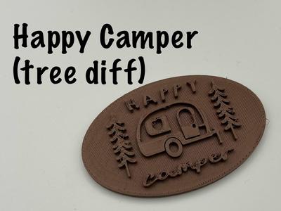 Happy Camper (tree diff)
