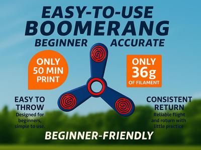 EASY-TO-USE BOOMERANG