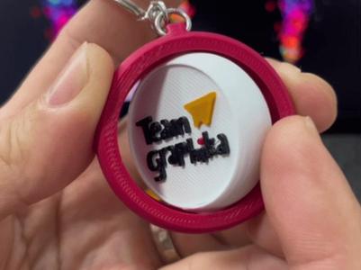 Customizable Modular Keychain Spinner
