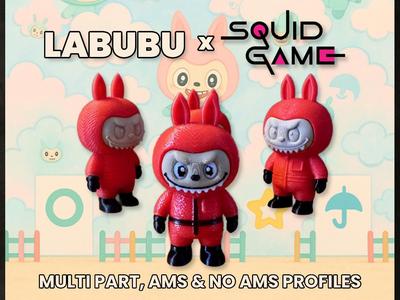 Labubus x Squid Game Guard