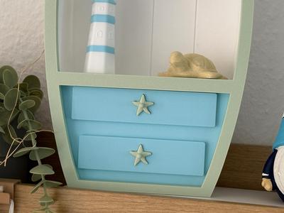 Drawer System for Rowboat Shelf Maritime