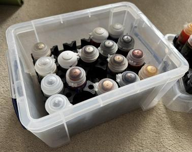 GW Paint Pot Holder for Really Useful Box 3L
