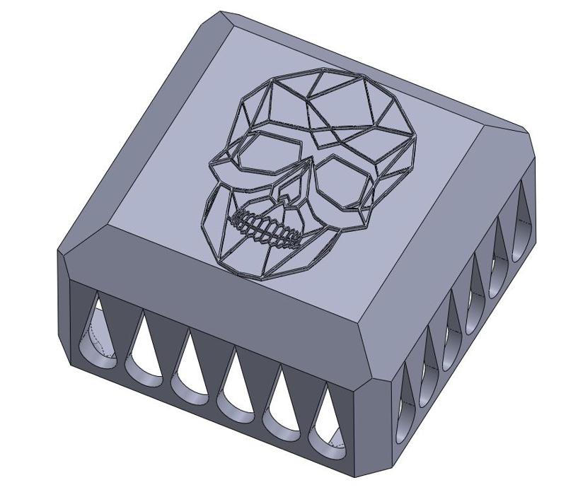 40mm Fan Cover - Quiet Cover - Max Airflow