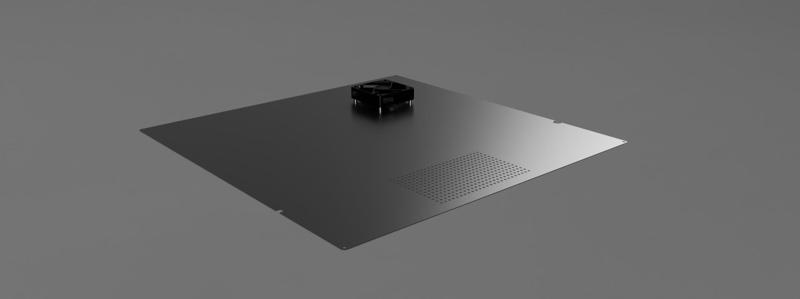 K1 Max Stock Bottom Panel