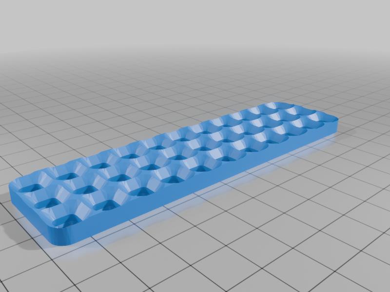 DecFinity 11x3 (110mm x 30mm) base plate