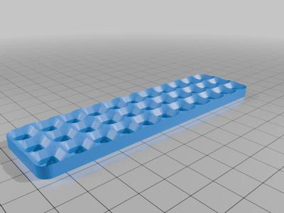 DecFinity 11x3 (110mm x 30mm) base plate