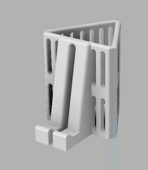 Triangular Pen pot Phone stand