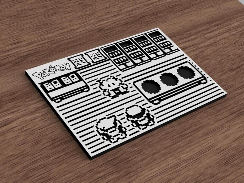 Pokemon Gameboy  "Choose One" Starter Scene