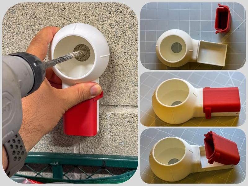 Drill Duster Container - Small Version