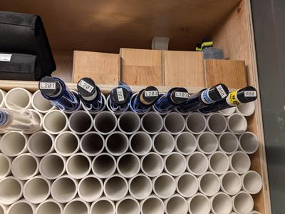 Gel Roll Label Holder