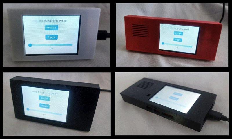 Various boxes cases for ESP32 LVGL 2432S028 (Cheap yellow display) 2.8 inch Touch Screen