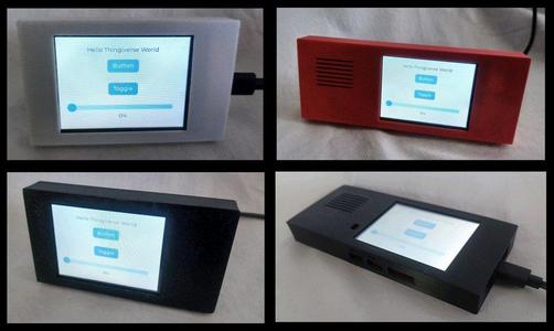 Various boxes cases for ESP32 LVGL 2432S028 (Cheap yellow display) 2.8 inch Touch Screen