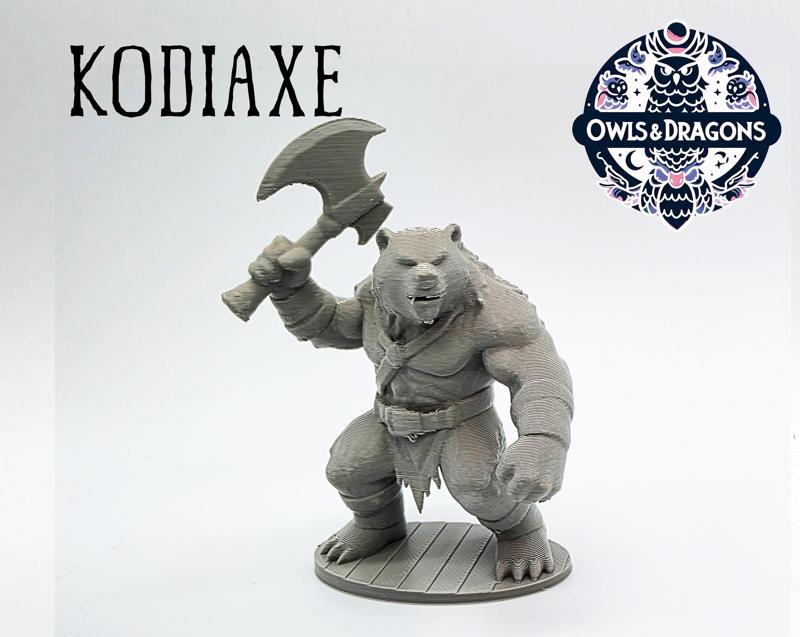 The Kodiaxe - Owls & Dragons