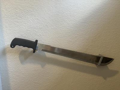 Harbor Freight Machete Quick Access Wall Mount