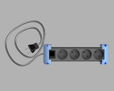 Powerstrip Mount-Holder
