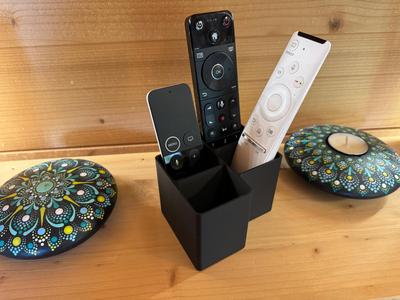 Holder for 4 remote controls