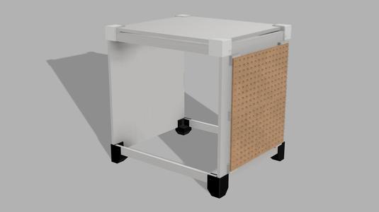 Workbench for 3d Printer (Just corners)