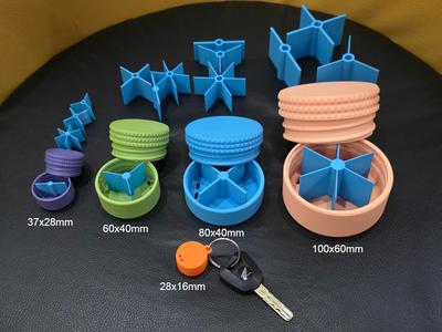 Travel Container Modular  with Airvents