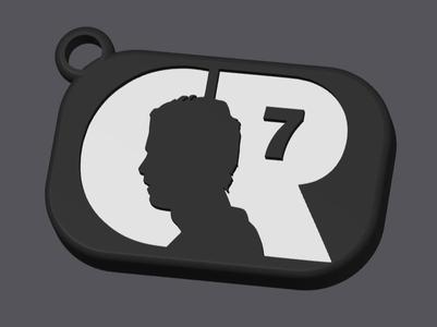 Ronaldo CR7 Keychain - keychain Ronaldo CR7
