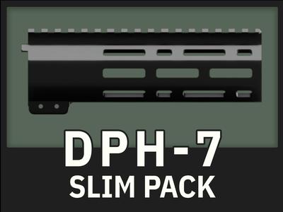 DPH-7 Slim Pack | 7” Airsoft M4 Handguard