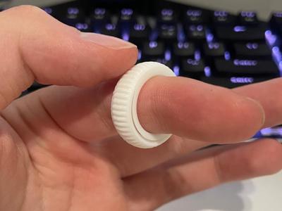Texturized Spinning Fidget Ring