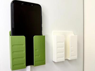 Wall mount PHONE HOLDER