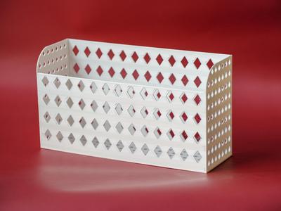 Openwork Beverage Bottle and Can Rack