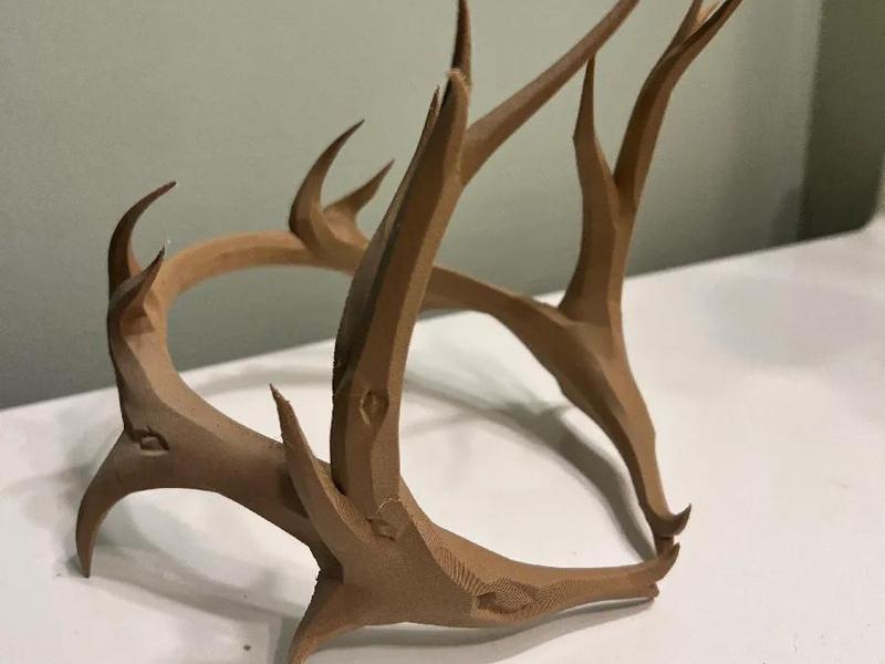 Deer-themed wreath