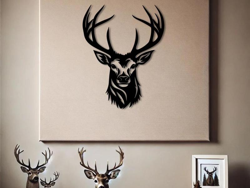 Deer Head Wall Decoration