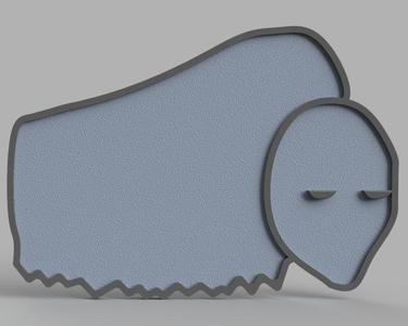 Muffalo-Rimworld 2D-Art