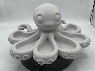 Cute Chibi Octopus Ring and Trinket Tray