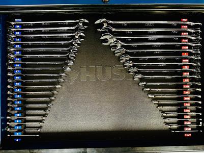Modular Wrench Holder with Lables