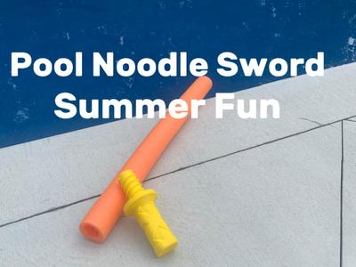 Pool Noodle Sword