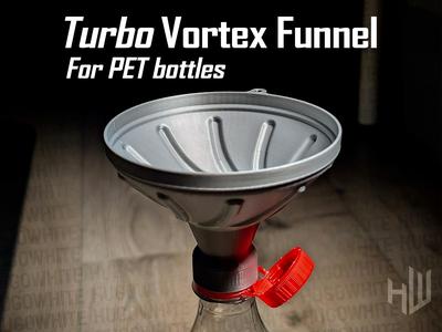 Turbo Vortex Funnel for PET Bottles